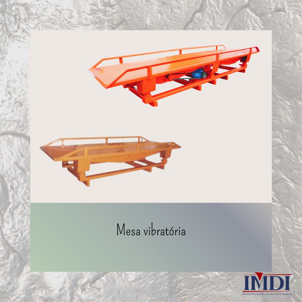 Mesa vibratória elétrica